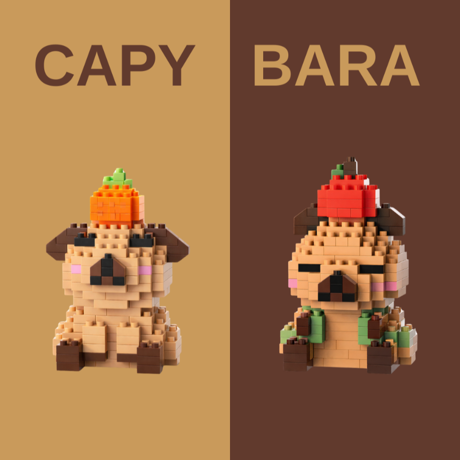Brixie Capybara Couple